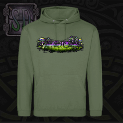 Something Different Hoodie Gathering 2025 Earth Green Front